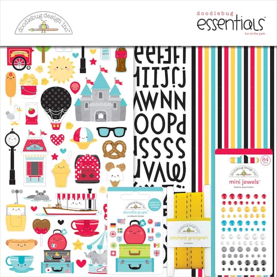 Doodlebug Essentials Inc.&#x2122; Fun at the Park Essential Page Kit